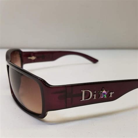 Dior VINTAGE SHINY DIOR 1 STAR SUNGLASSES 